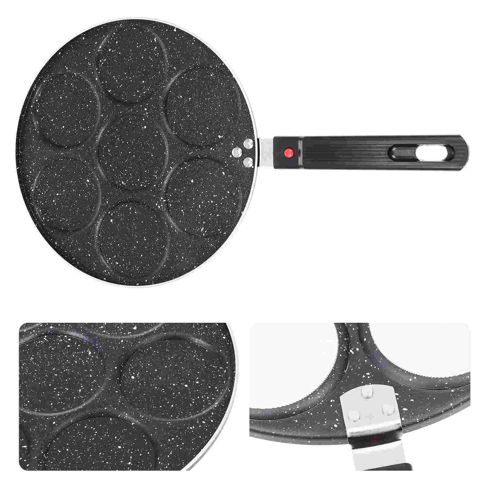Frying Pan Non Stick Omelette Pan Household Non-stick Pan Kitchen Breakfast Pan Eggs Frying Pan for Hotel Home