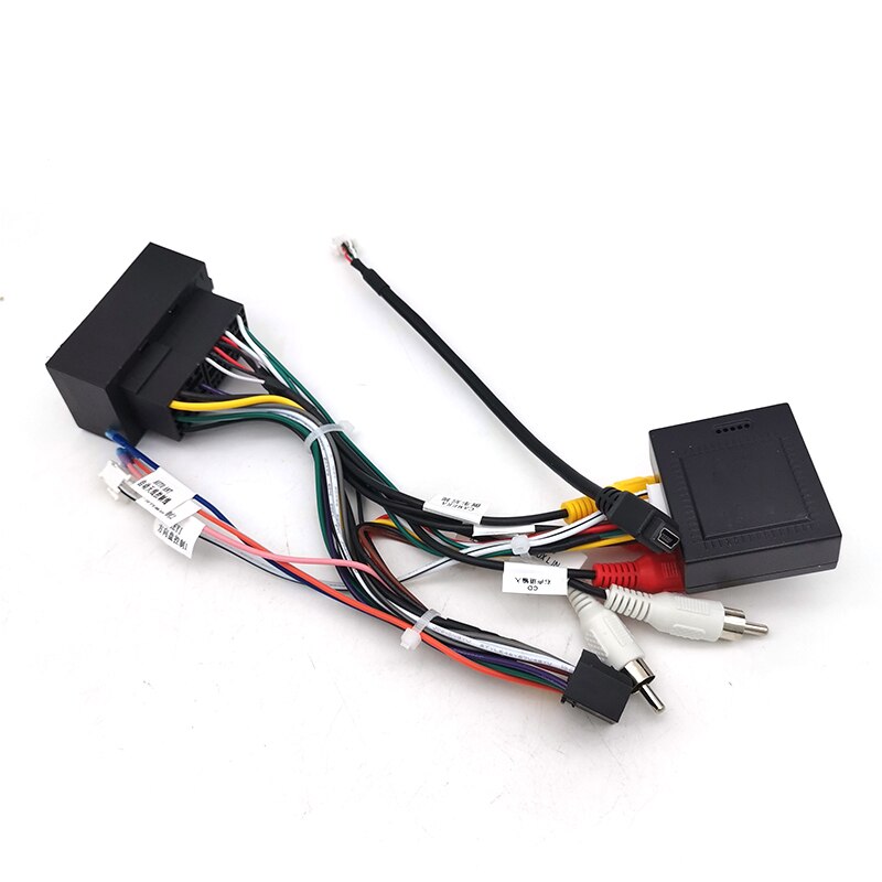 16pin Android Car Wiring Harness With Canbus box For Jeep Cherokee 15~19/Compass(17–20)/Grand
