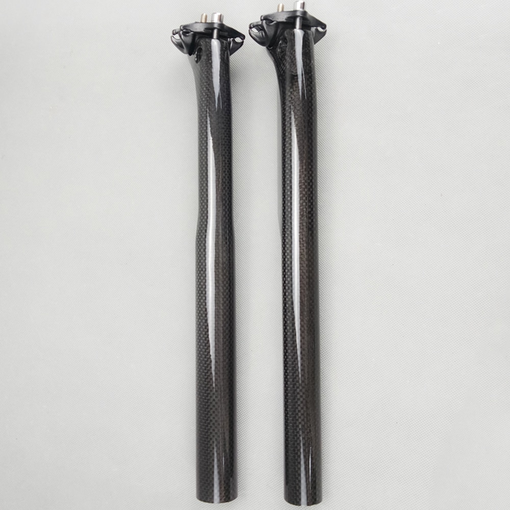 TMAEX carbone vélo de route brise vent tige de selle vélo de montagne tige de selle carbone 27.2mm pièces de vélo ultra-léger carbone tige de selle