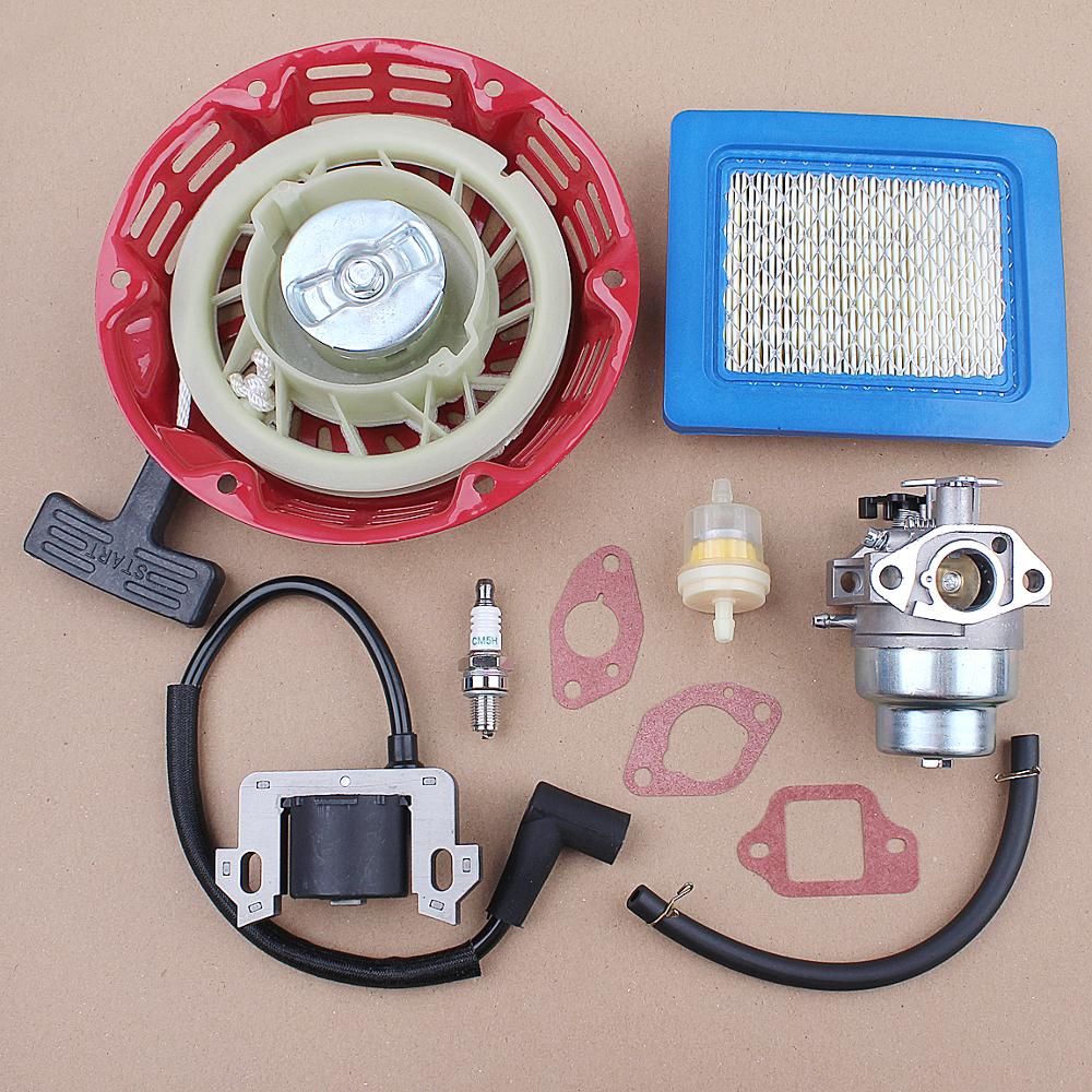 Carburetor Ignition Coil Recoil Starter For Honda GCV160 HRR216 HRB216 HRR216 HRS216 HRT216 HRZ216 Lawn Mower Engine-Motor Parts