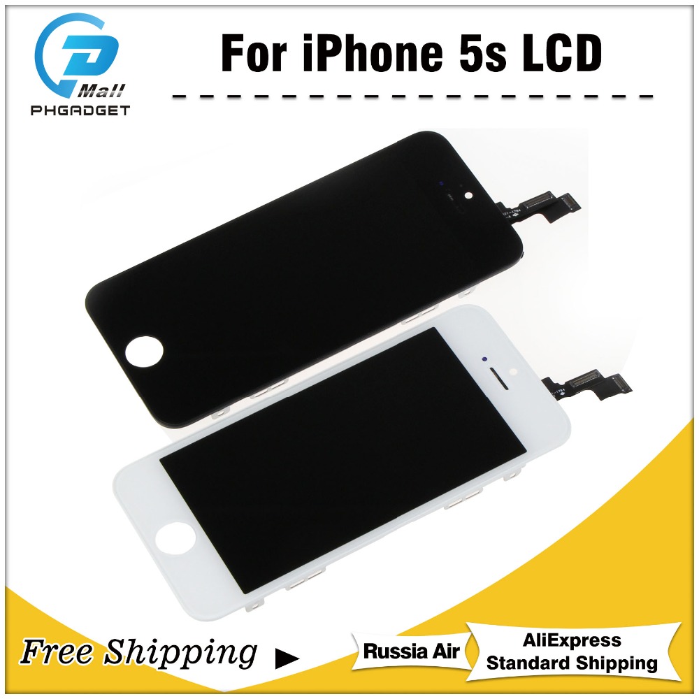 1PCS 100% AAAA LCD Screen For iPhone 5S 5 SE 5C Screen LCD Display Digitizer Touch Module 5S SE Screens Replacement