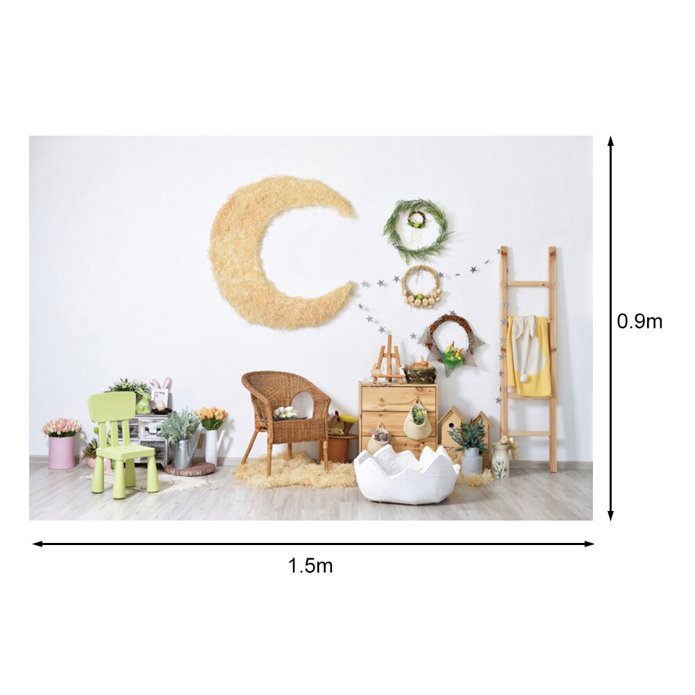 Children Birthday Scene Layout Photography Background Cloth Photo Studio: a
