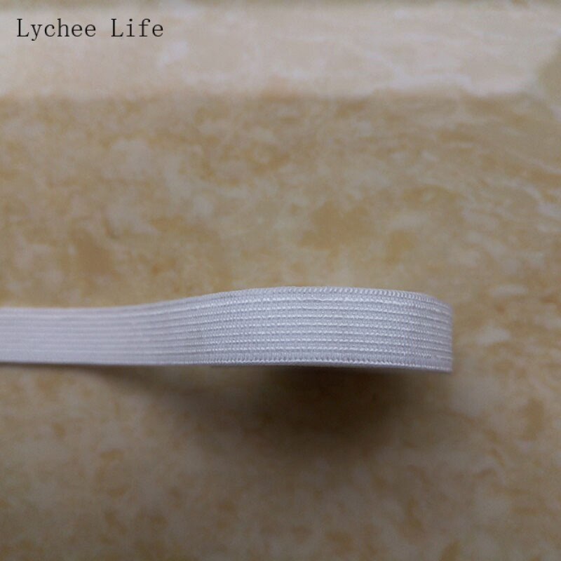 Lychee Leven 10M Elastische Band Transparant Siliconen Anti-Slip Ondergoed Riem Kledingstuk Diy Handgemaakte Naaien Leveringen