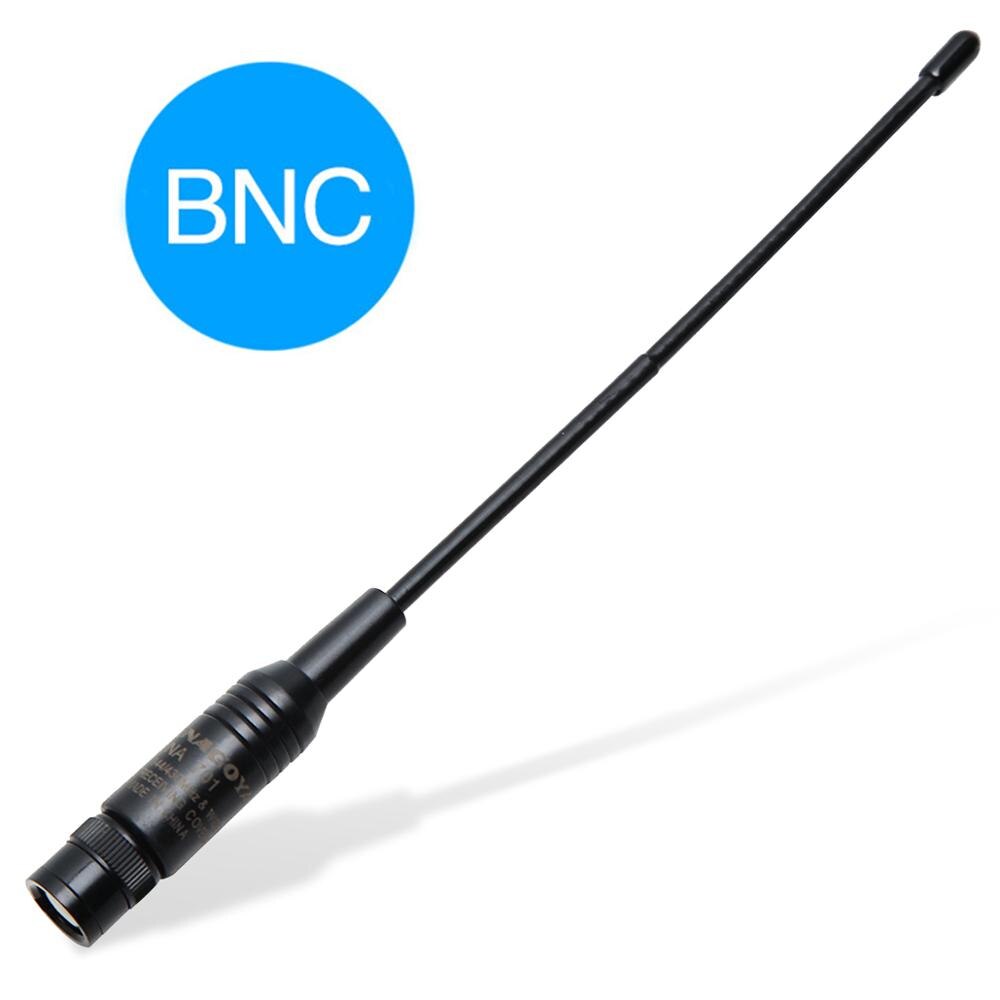 5Pcs Nagoya NA-701 BNC 144/430MHz Dual Band High Gain Soft Antenna 10W NA701 for ICOM Yeasu Kenwood Walkie Talkie Two Way Radio: 1 Pcs