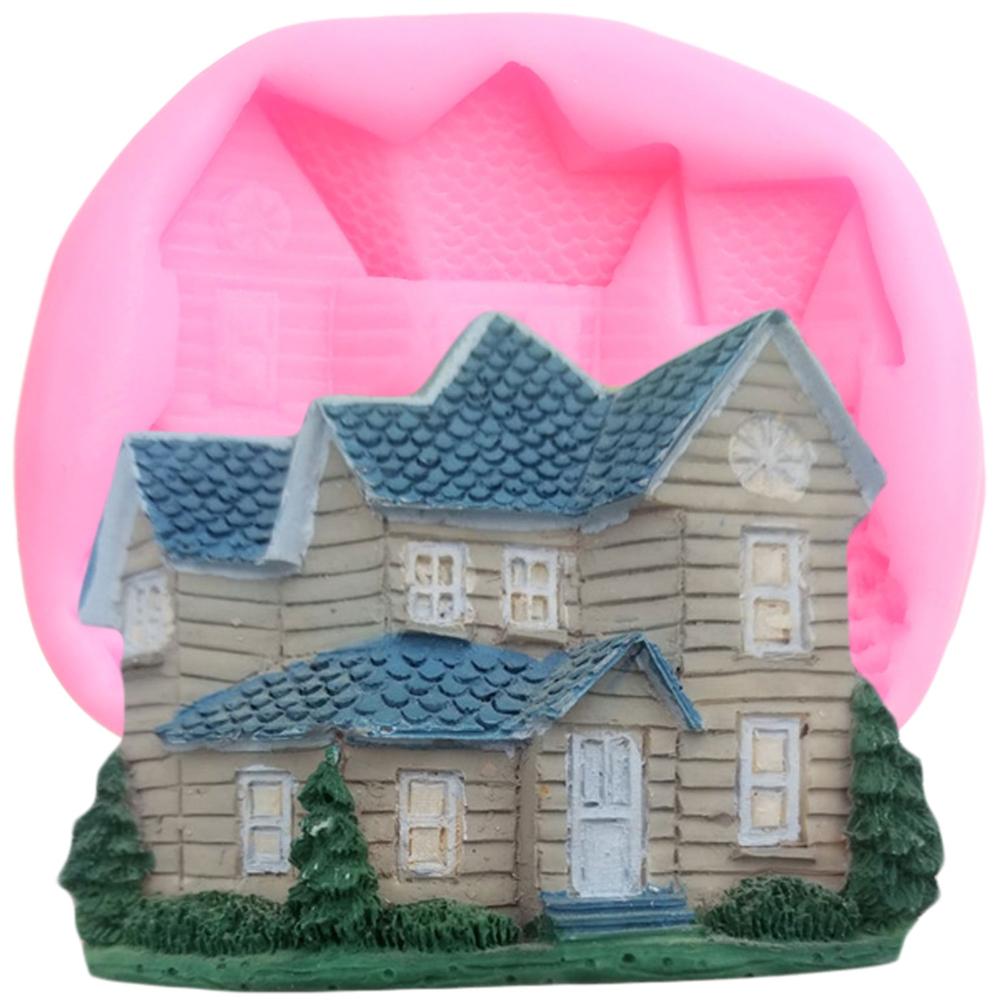Molde de silicona 3D para manualidades de casa, herramientas de decoración de pasteles, Fondant, arcilla polimérica, cera, jabón, caramelo, Chocolate