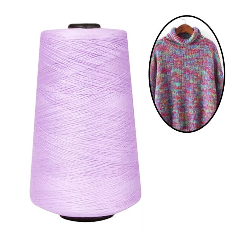 1 Roll 500g Natural Silk Knitting Yarn Summer Crochet Line for DIY Handwoven Tank Top Cape Embroidey Thread