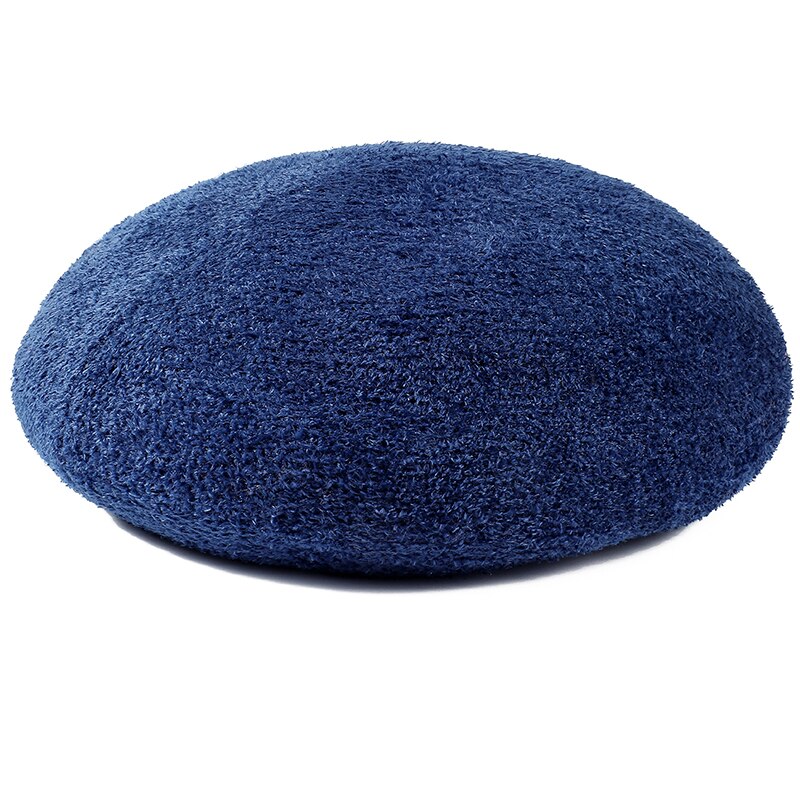 Baret Vrouwelijke Vrouwen Hoed Hoed Vrouwen Winter Cap Voor Mannen Baret Vrouwen Winter Hoed Gebreide Hoed Voor Vrouwen hoeden Voor Vrouwen Herfst Vrouw: Blue