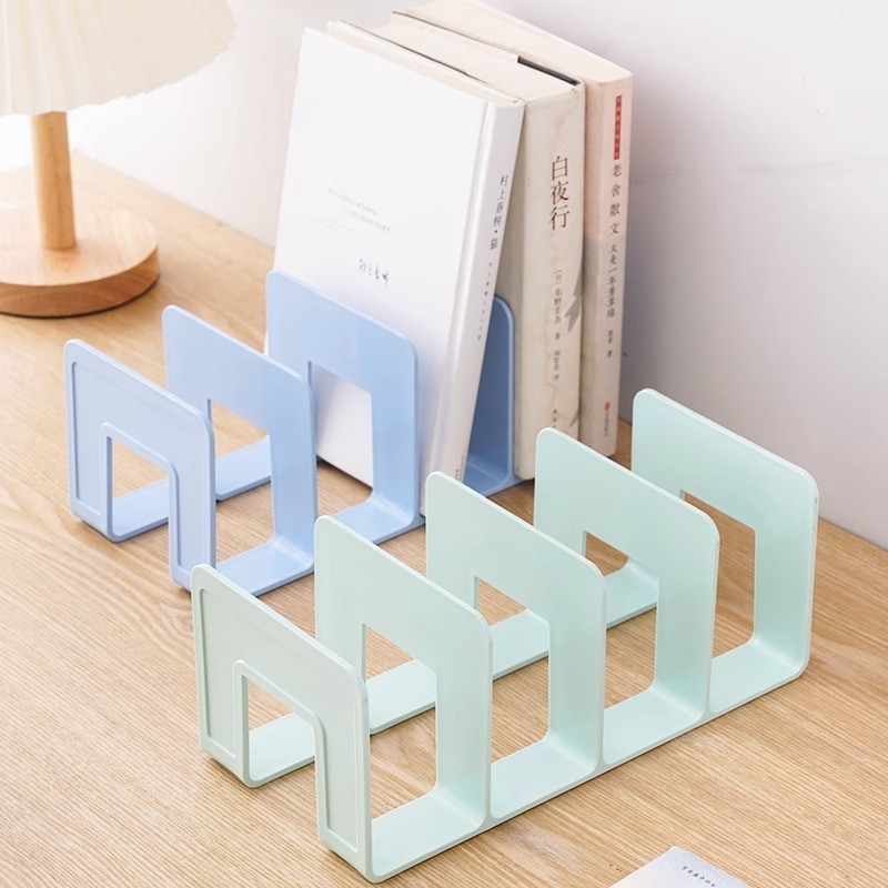 Multi-function Book Magazine Bookshelf Storage Stand Desk Organizer Holder for Book Magazine CD Files School Office Supplies