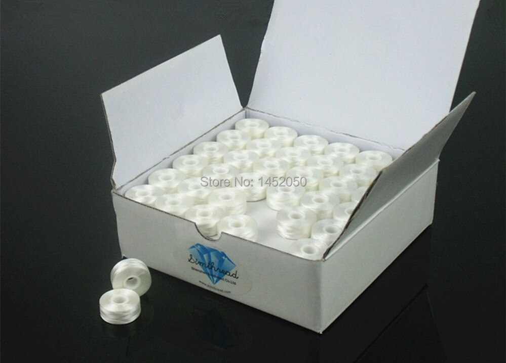 Pre-wound Bobbin Thread L Size Sideless 75D/2