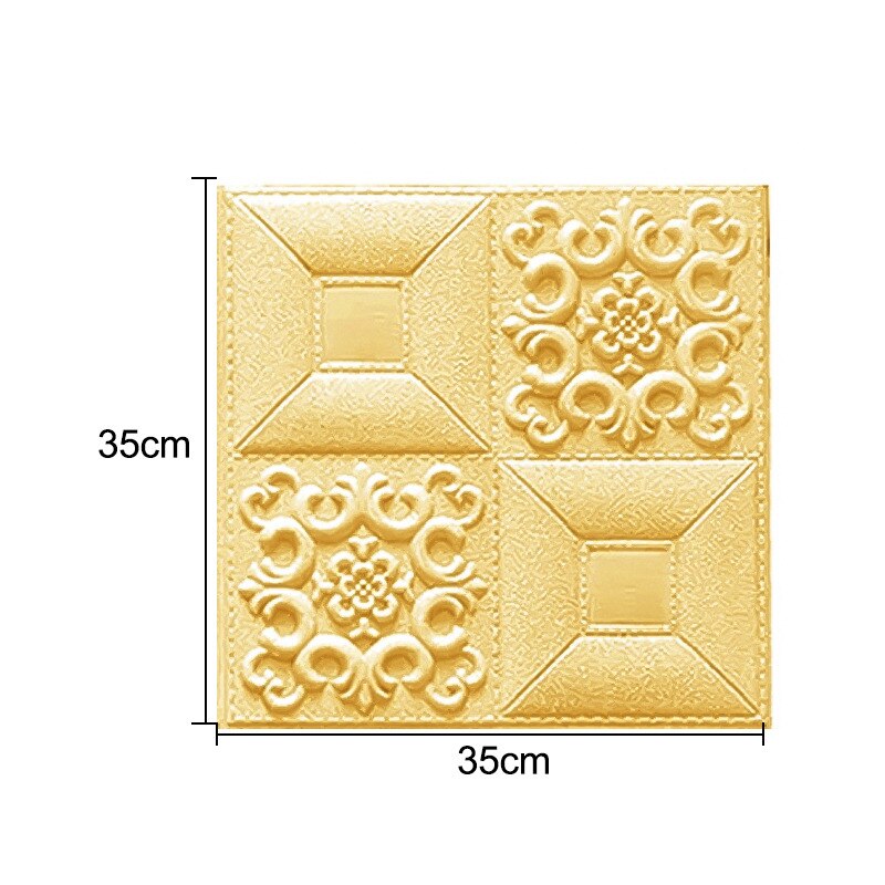 3D Wall Sticker Imitation Brick Bedroom Decoration Waterproof Self Adhesive Wallpaper For Living Room Kitchen TV Backdrop Panels: I