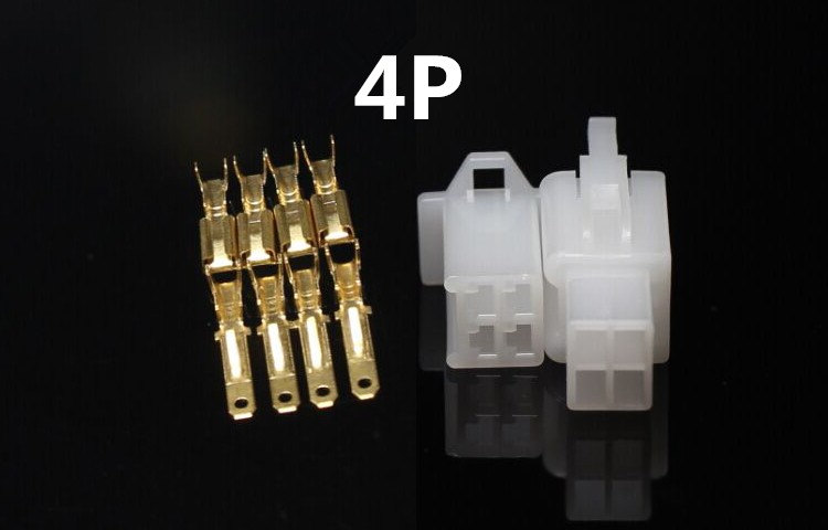 10 juegos por lote 2,8mm 2/3/4/6/9 pines automotriz 2,8 conector de cable eléctrico macho hembra kits de enchufe de terminal de cable motocicleta ebike coche