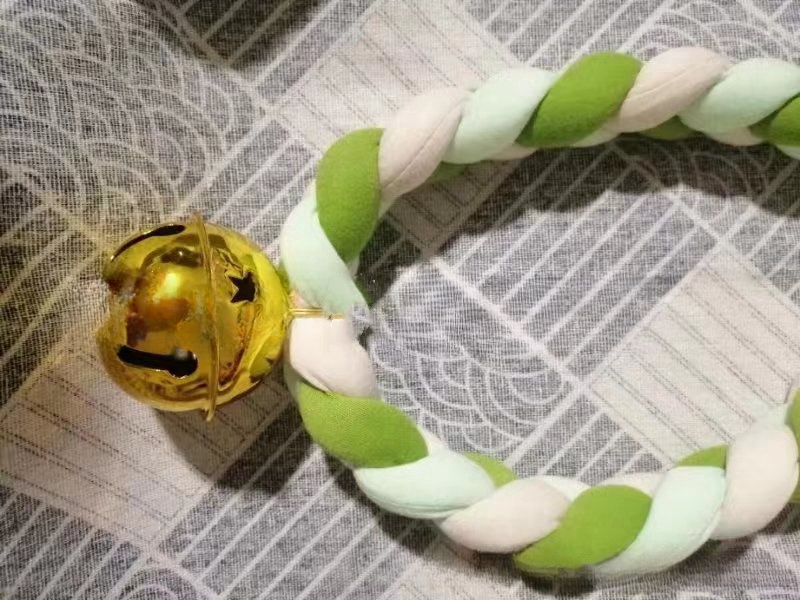 Collana pelosa Accessori Fursuit Girocollo intrecciato per oggetti di scena cosplay di animali per feste di Halloween: Brown