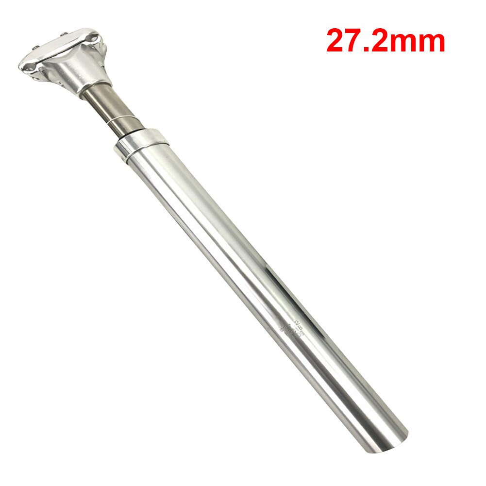 27.2mm/31.6mm Mountain Bike Bicycle Suspension Seat Tube MTB Setback Shock Absorber Damping Suspension Bicycle Seat post: Sliver 27.2mm