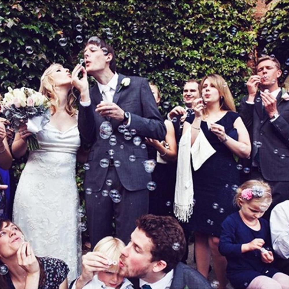 6 stücke Herz Leere blasiert Seife Flaschen Spaß draussen blasiert Blasen Hersteller freundlicher Spielzeug Hochzeit Geburtstag Party Dekoration