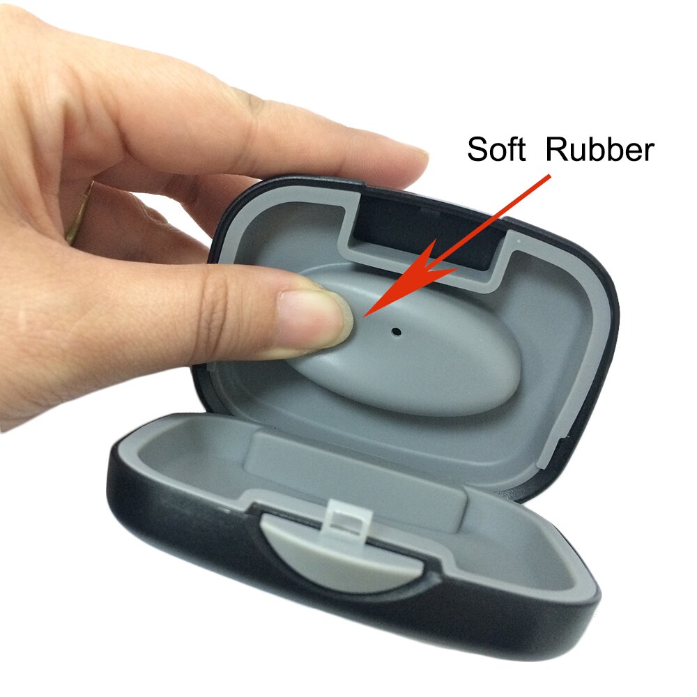 Hearing Aid Case Hard Protective Storage Box for BTE, ITC, CIC Hearing Aids Protector Holder