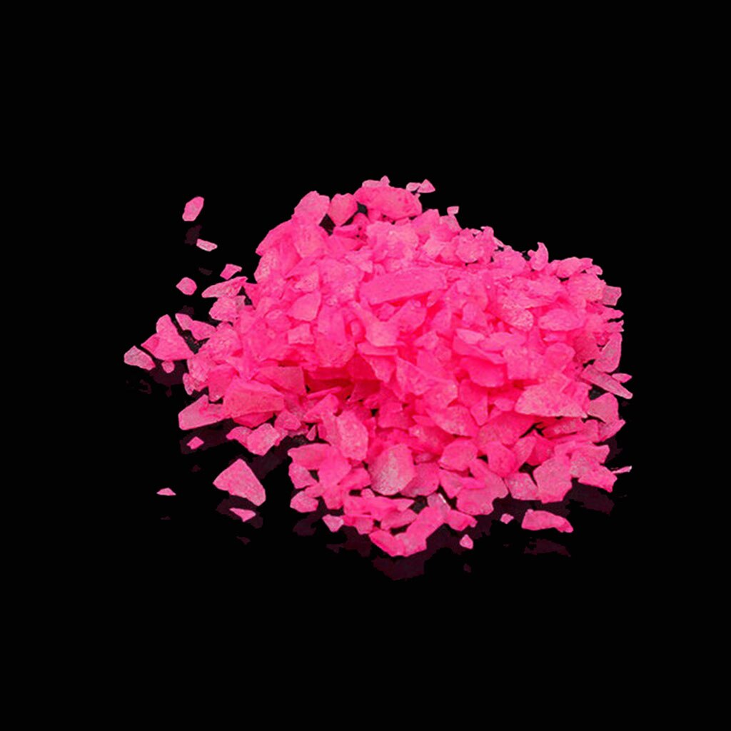 Piedras fluorescentes luminosas que brillan en la oscuridad, accesorio decorativo para jardín, decoración artesanal, para fiestas, vacaciones y deseos: Rose Red