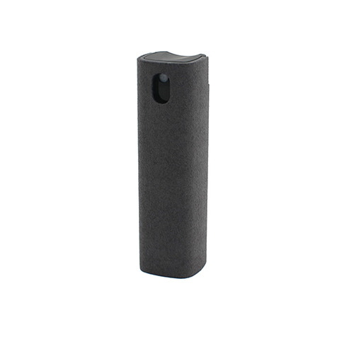 2 en 1 Portable téléphone PC écran nettoyant microfibre chiffon ensemble nettoyage artefact stockage lunettes magiques ordinateur écran nettoyant: Gray