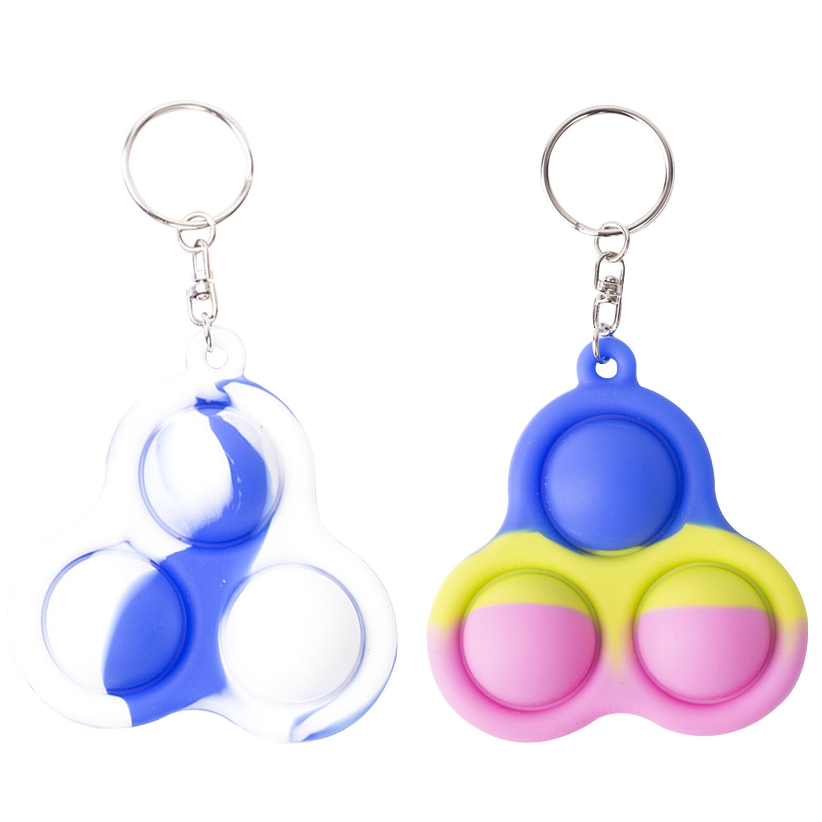 Silicone Fidget semplice fossetta giocattolo impugnatura decompressione giocattolo antistress mano Fidget adulti autismo educativo precoce necessità speciali