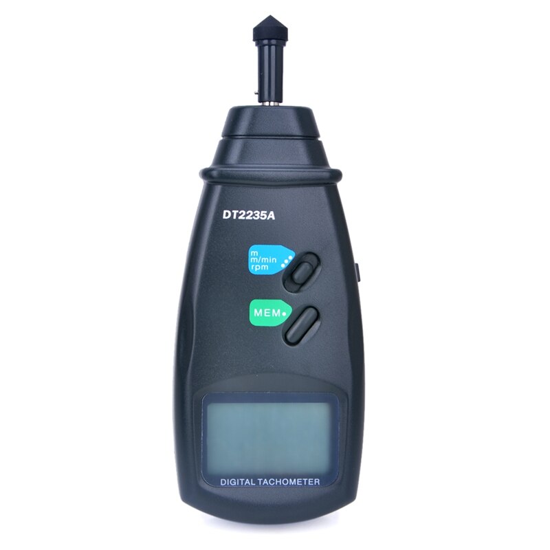 Digital Contact Tachometer 0.5 Tot 19999Rpm Lcd Auto Range Elektronische Snelheidsmeter Rpm Meter Speed Meetinstrumenten DT2235A