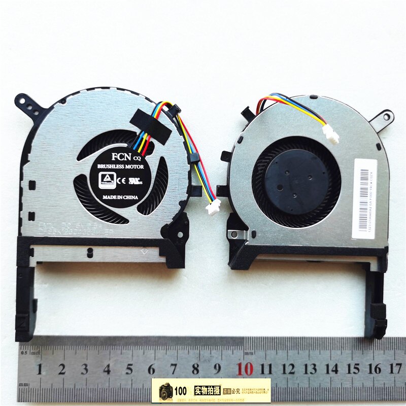 CPU GPU Cooler Fan For ASUS FX705 FX705G FX705GM FX705GE FX95D FX505HD FX505DU FX505GE FX505GM FX86 FX86S FX86FE FX86SM Radiator