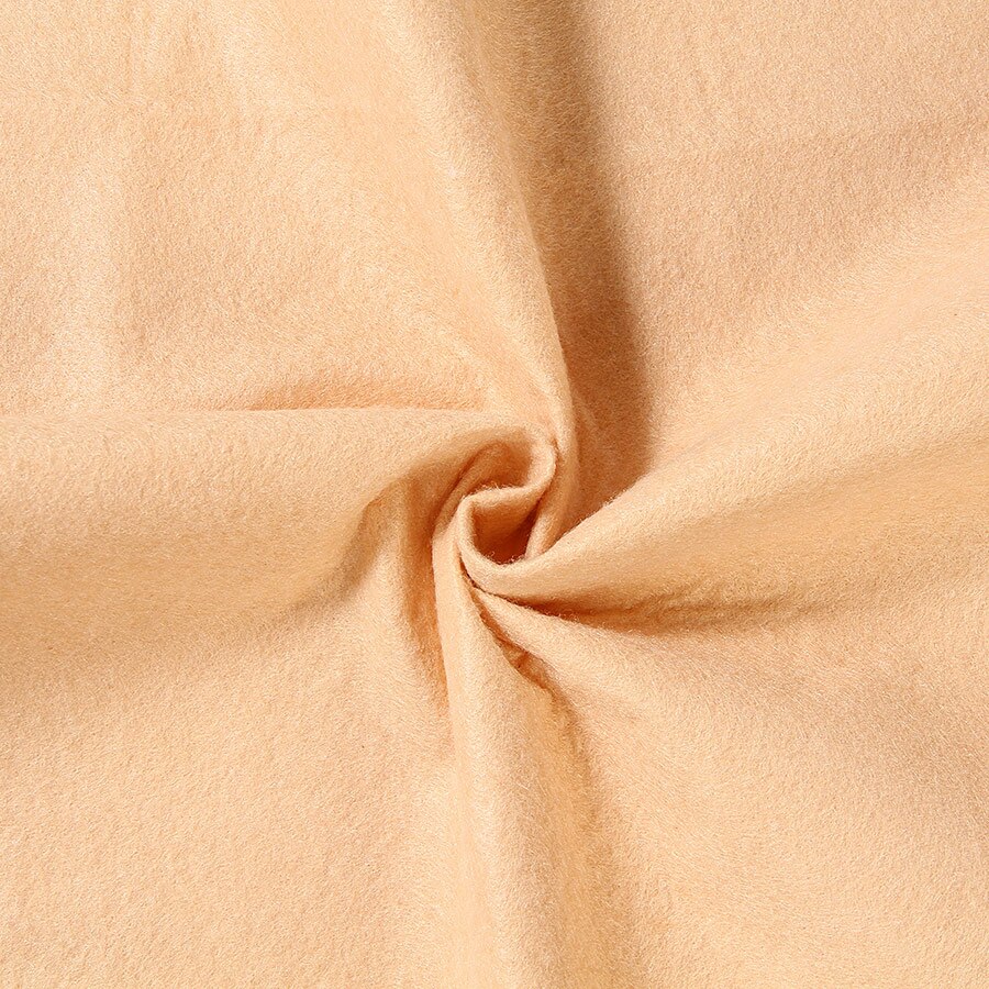 90X92CM Brown Series 1.4MM Soft Felt Fabric Sheet DIY Pure Khaki Non-woven Cloth For Home Decoration Handmade Sewing Crafts