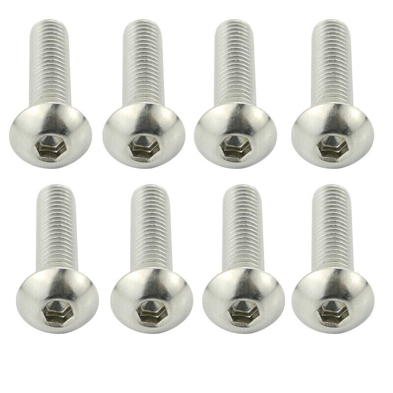 For Yamaha YZFR1 YZF-R1 2007 Motorcycle Complete Full Fairing Bolts Kit Fairing Clips Speed Nuts Stainless Steel