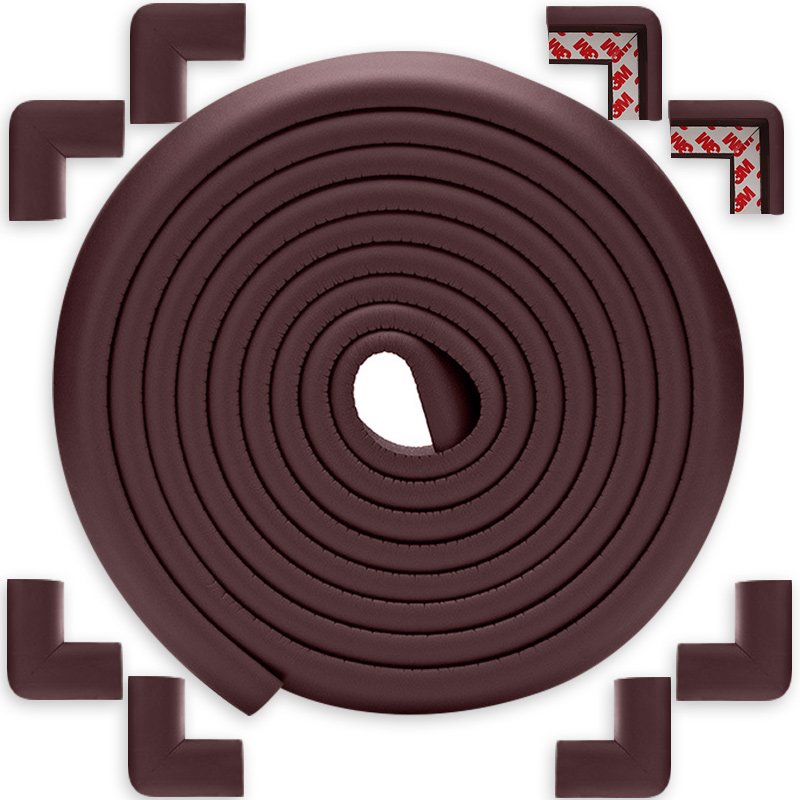 5M + 8 Stuks Baby Veiligheid Corner Protector Kinderen Bescherming Hoeken Tafel Hoek 3M Tape Kind Security Rand hoek Guard Strip