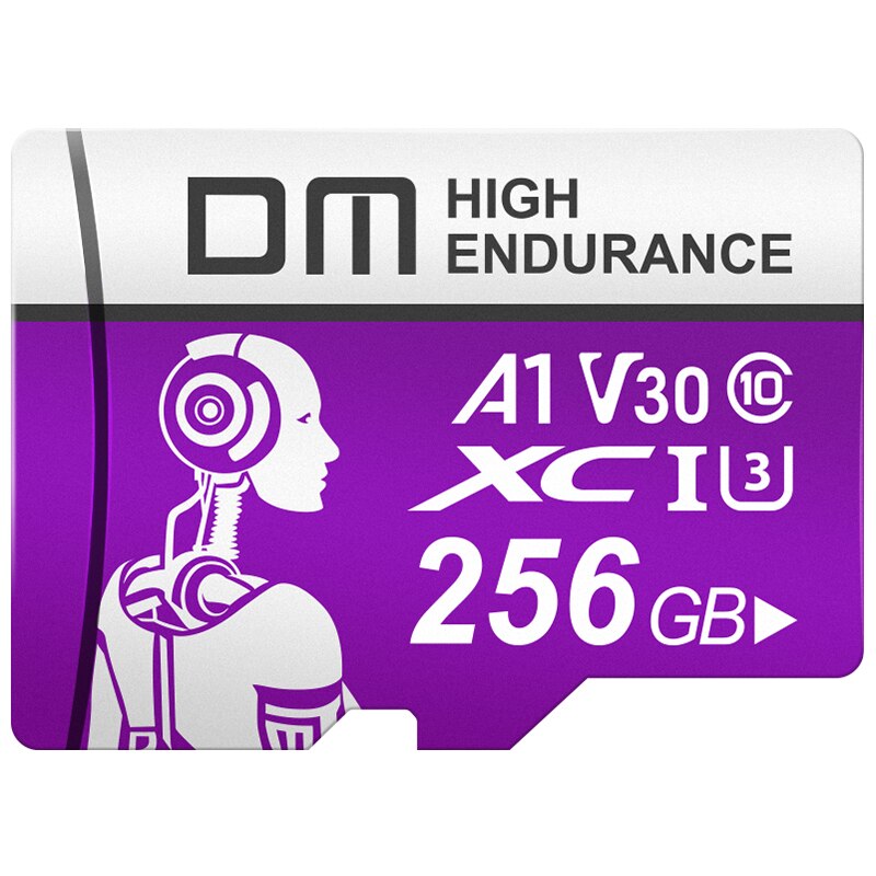 Dm-geheugenkaarten voor mobiele telefoons micro sd-kaart klasse 10 tf kaart 256gb 128gb 64gb 32gb 16gb smartphone tablet camera