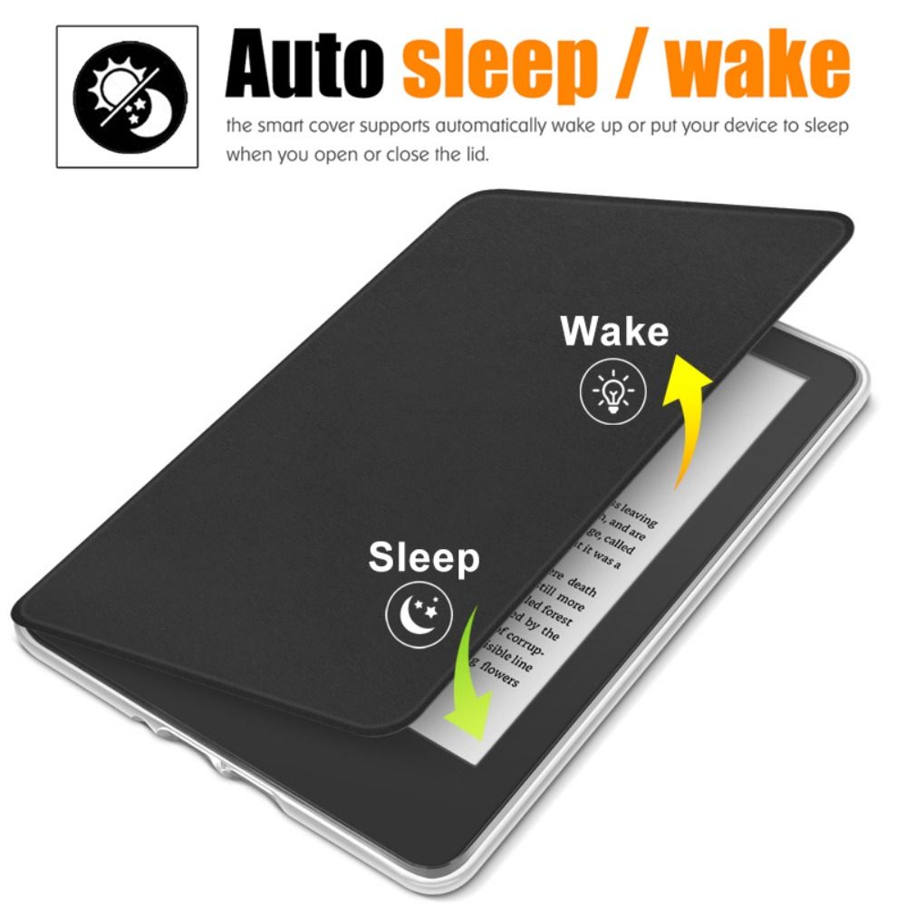Auto Wake/Sleep e-Reader Case 360 Rotatie Afneembare Magnetische Cover voor Kindle Paperwhite 12e Gen 2024 7 inch Colorsoft