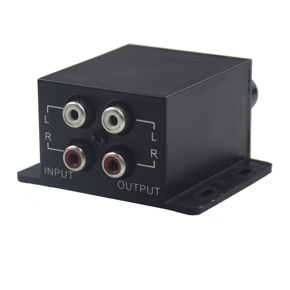 Auto Algemene 2 Rca Gain Aanpassen Audio-Insteller Versterker Luidspreker Bas Controller Instelbare Audio Potentiometer