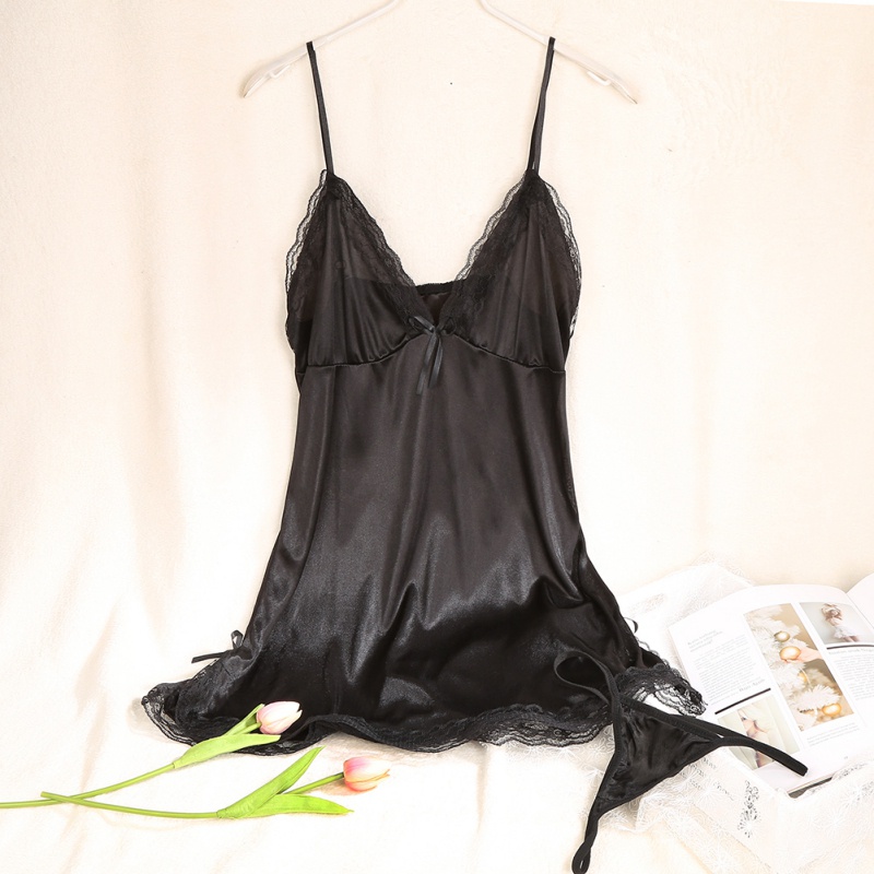 Zwangere Vrouwen Sling Kant Nachtkleding Vrouw Sexy V-Hals Nachthemd Sexy Nachthemd Veterzijde Comfortabele Nachtkleding