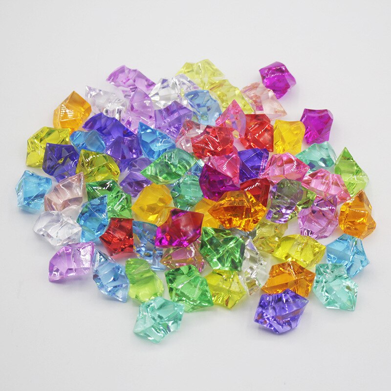 Cristaux en acrylique 250 pièces | Pierre d'aquarium, réservoir de poissons/fournitures de décoration de mariage, de jardin domestique