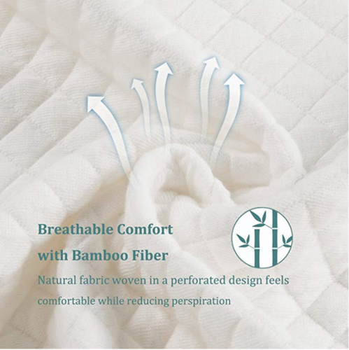 UK Luxe Bamboe Contour Memory Foam Kussen Orthopedische Hals Hoofd Terug Ondersteuning