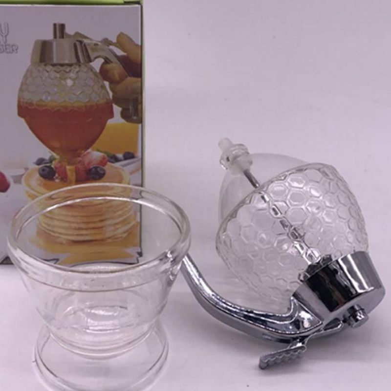 Sirup Saft Spender Acryl Honig Sirup Spender Honig Topf Container Küche Dosen Erhalten