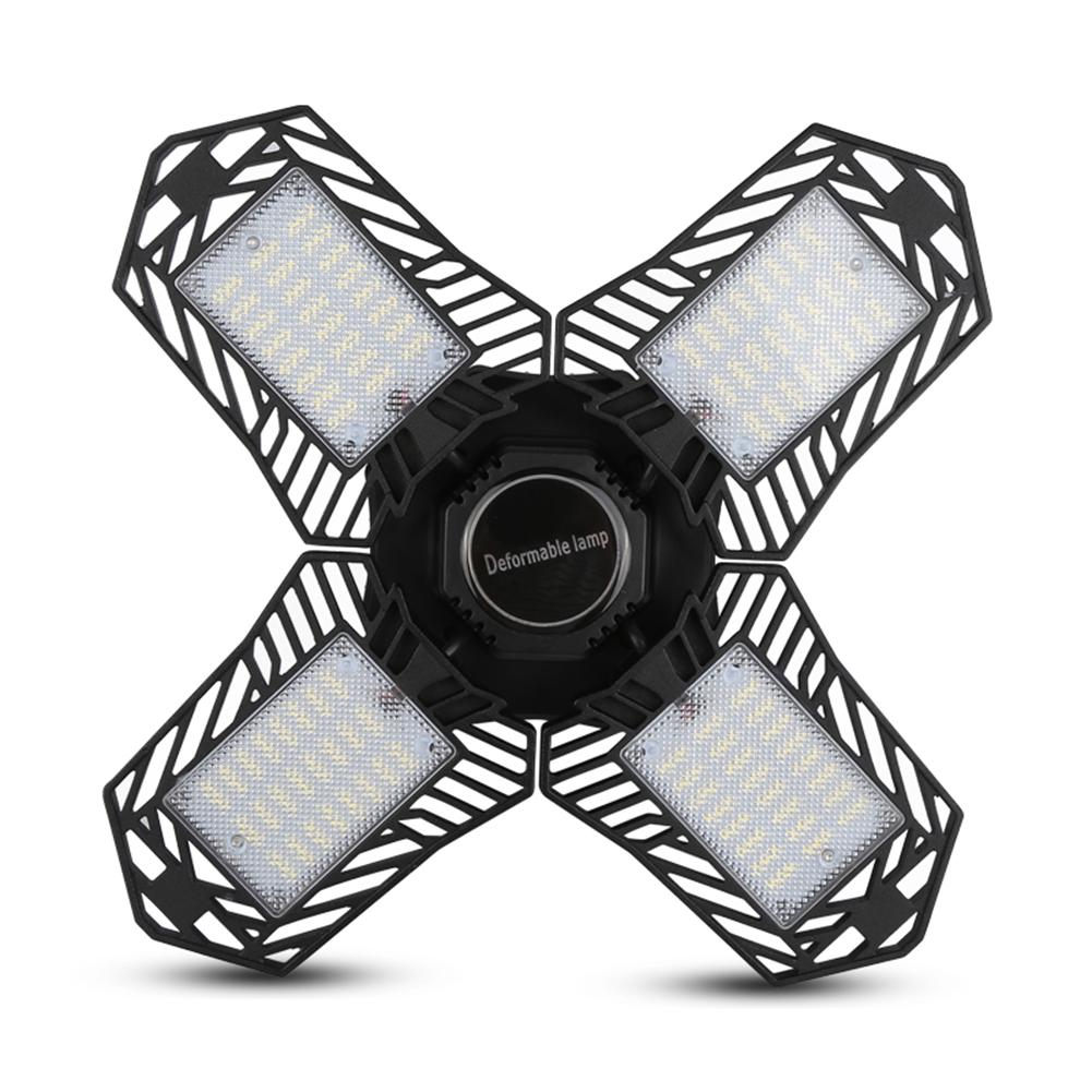 IP65 Waterpoof LED Garage Light 150W 15000LM Deformable Adjustable Garage Lamp High Bay Light for Workshop Parking Warehouse