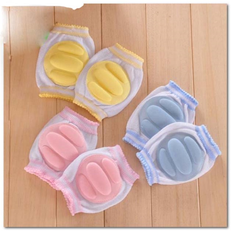 Rodilleras de gateo para bebé, almohadilla para codo de gatear de seguridad para niño y niña, rodillera protectora de malla de seguridad