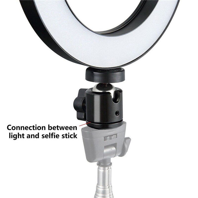 9 CM/16 CM LED Ring Licht einstellen Dimmbare 3200 K-5500 K Ringförmige Machen-hoch Lampe & stativ Für Studio Foto Fotografie Beleuchtung