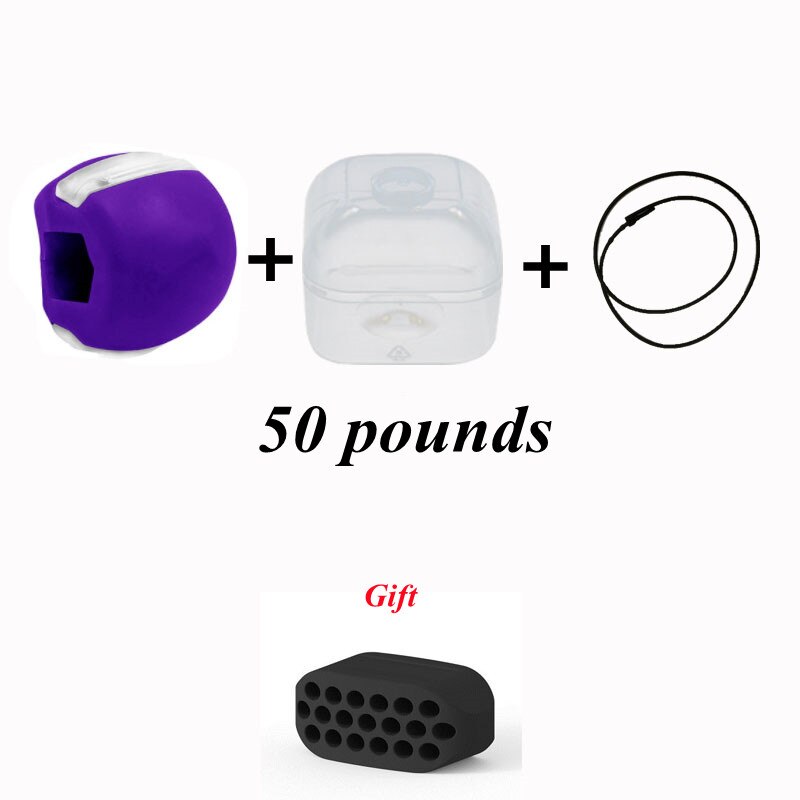 Simulator for Cheekbones Jaw Exerciser Jawline Jawzrsize Trainer Exercise Ball Jawliner Jawrsize Line Chew Ball Workout Muscle: MULTI