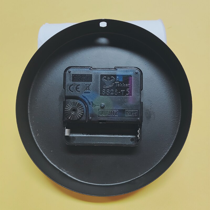 Conjunto de reloj de pared DIY para decoración del hogar, accesorios de repuesto para manos y funda de acero inoxidable, gran movimiento de