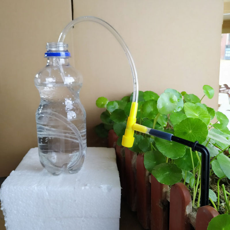 5 Pcs Indoor Plants Automatic Adjust Drip Irrigation Watering System Travel Home Office Pot Waterer