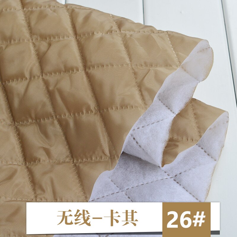 150*50cm Thickening Quilted Interlinings Cotton Fabric DIY Handmade For Winter Coat Lining Cotton-padded Jacket: 26