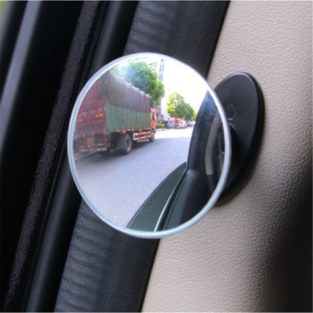 Auto Dodehoekspiegel Multifunctionele Deur Zijspiegel 360 Graden Rotatie In-Auto Veiligheid Spiegel Groothoek achteruitkijkspiegel