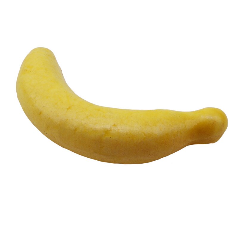 20 stks/set Plastic Simulatie Kunstmatige Model Rekwisieten House Party Mini Nep Fruit Appel Peer Citroen Aardbei Cherry Banaan: banana