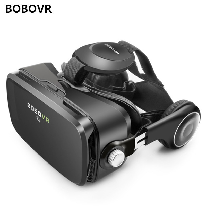 Bobovr z4 óculos de realidade virtual 3d, vr headset 3d óculos vr jogo vr4.0-6.0 polegadas para xiaomi iphone 8 11 max 5g