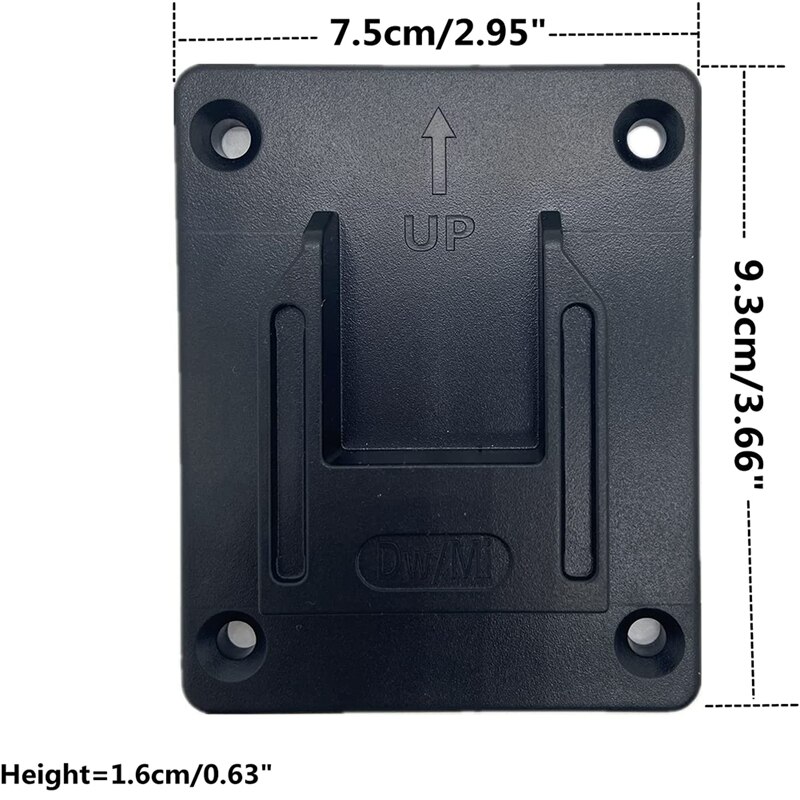 Support de porte-outil pour perceuse DeWalt 20V, 12V, rangement d&#39;outils, porte-outil sans fil avec vis pour outils Mk M18 18V 6 paquets