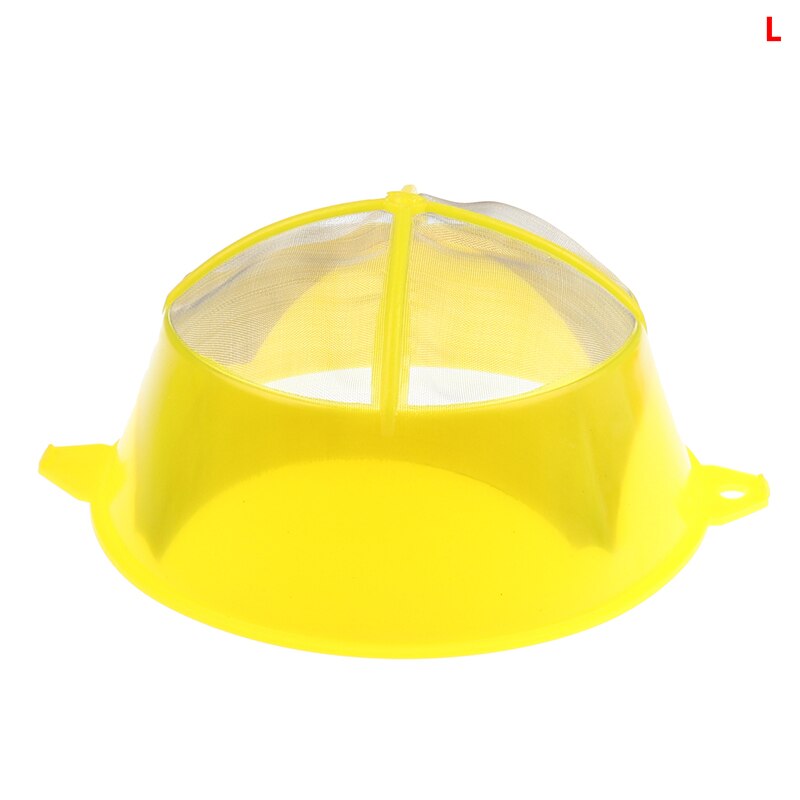 3pcs/lot Hand Tool Reusable Fine Paint Strainers 80 Micron Sieve Filter Cover Steel Mesh Net Plastic Funnel Painter Construction: L