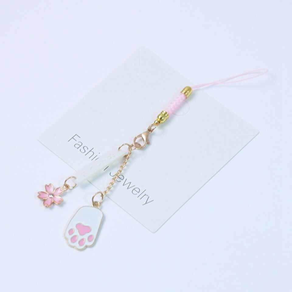 Rabbit Smart phone Strap Lanyards for iPhone Samsung Xiaomi Huawei Luxury Girl Decor Mobile Phone Strap Rope SmartPhone Charm: C