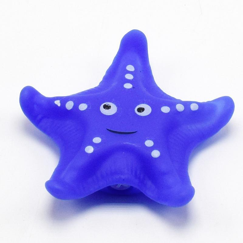 10 Pcs Mixed Animals Swimming Water Toys Colorful Soft Floating Rubber Squeeze Sound Squeaky Bathing Toy For Baby Bath Toys