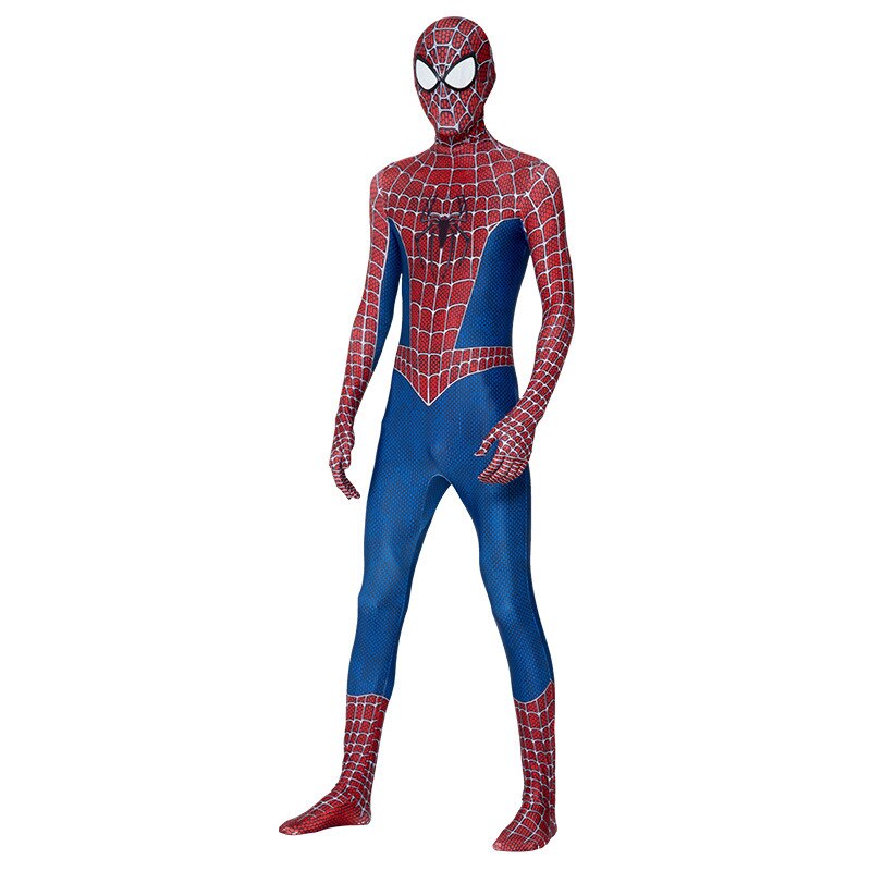 Anime Azul Rojo clásico Remy Tony Spider-Man trajes ajustados spiderman disfraz niños adultos carnaval ropa