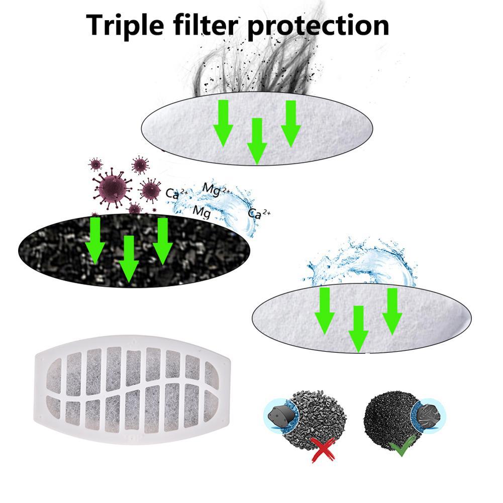1pc Replaced Activated Carbon Filter For Cat Water Drinking Fountain Replacement Filters Pet Dog Fountain Dispenser Accessories